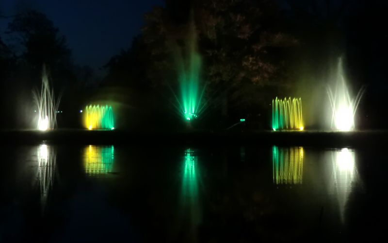 Ostern in Rostock und Umgebung 2011 mit der Wasserorgel des Feuerwehrverein Bad Doberan